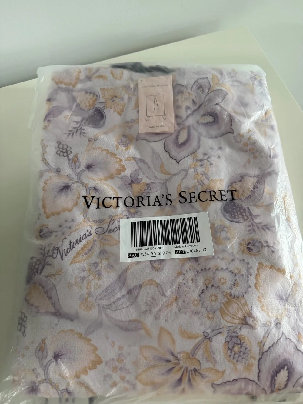 Victoria's Secret 2-in-1 Towel Backpack